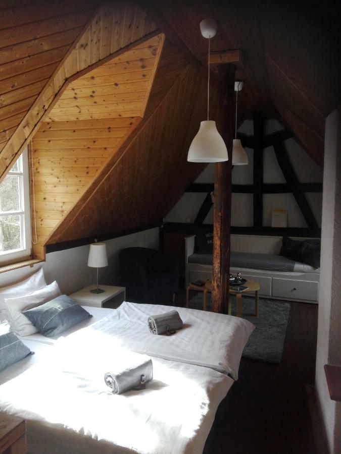 Ferienwohnung Mühle Braun, Im Backhaus Sankt Goarshausen Exterior foto