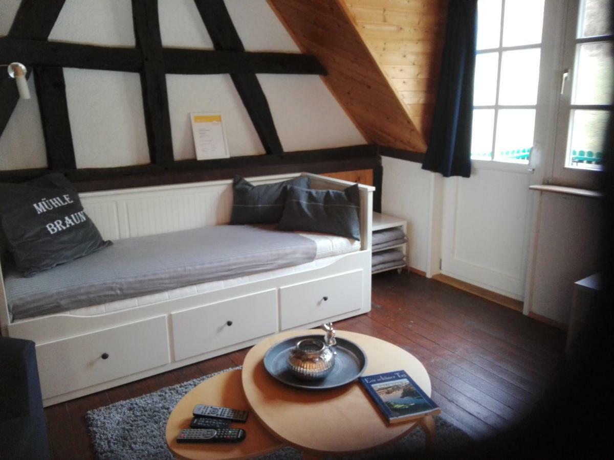 Ferienwohnung Mühle Braun, Im Backhaus Sankt Goarshausen Exterior foto